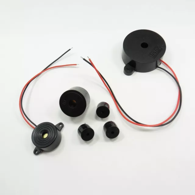Active Drum Alarm Sound Beeper Piezo Sensor Sounder Buzzer Elements