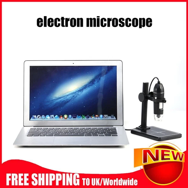 8 LEDS DIGITAL Microscope Magnify Laboratory Microscope for Home Tools ...
