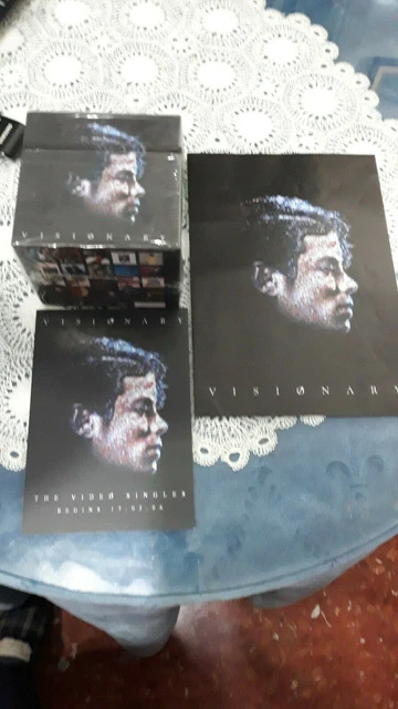 Visionaries Box Set MICHAEL JACKSON-VISIONARY BOX Set-20 Dual Disc + Promotional Sheet £315 ...