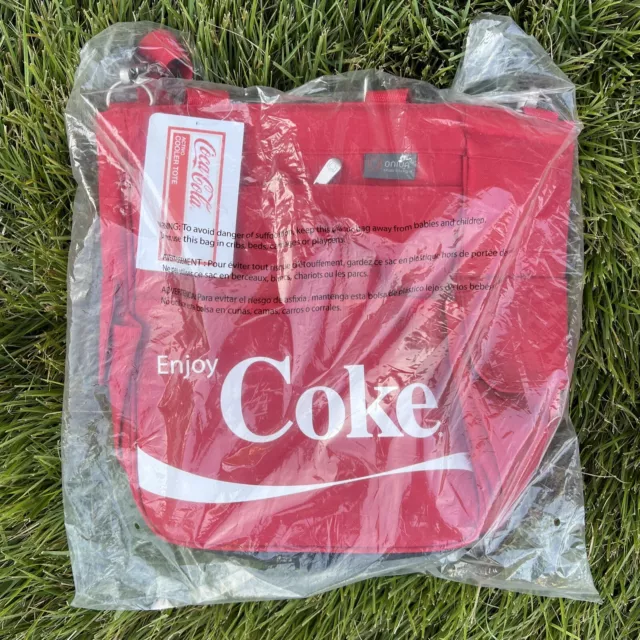 Enjoy Coca-Cola Oniva Soft Side Cooler Shoulder Straps New in Plastic