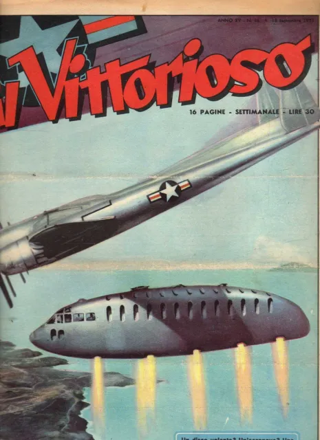 [Atp] Vittorioso Originale Anno 1951 Numero 46