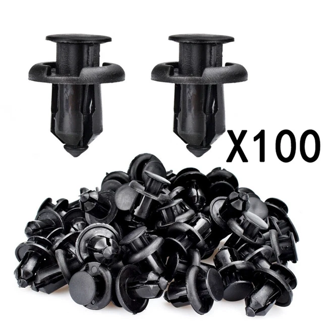 2 Clips Fixation Plage Arrière Pour Citroën Saxo, Xantia, C2, C3, Xsara Picasso