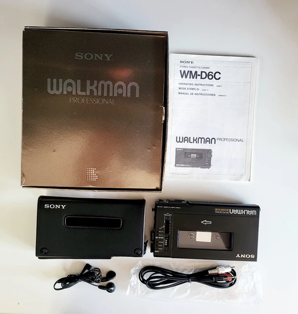 Battery Charger Sony 6V AC/DC Adapter Power Supply For Sony WM-D6C