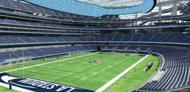 LA Rams Season Tickets (x2 for all Home games) - Sec 211, Row 14, Seats 20-21