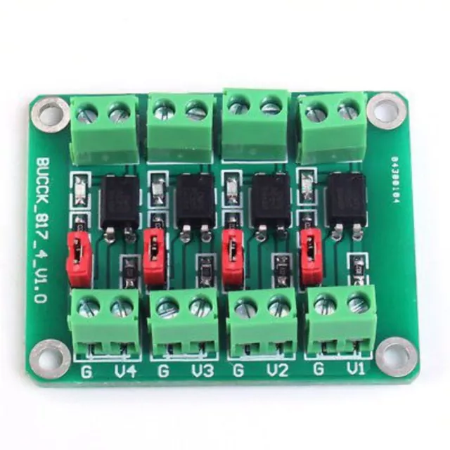 PC817, 4 channel opto-isolator breakout for Arduino optoisolator optocoupler ST