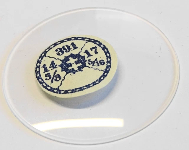 Verre De Montre De Poche - Diamètre 39,9 Mm - Neuf Sans étiquette - Origine France