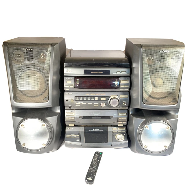 SONY LBTXB60 COMPACT HiFi Stereo System 5 Cd Changer SUBWOOFER