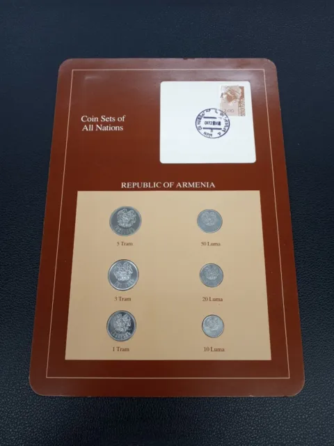 Vintage Coin Sets of All Nations Republic Of Armenia