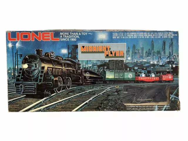 Vintage 1980 Lionel Midnight Flyer O27 Gauge O Scale Train Set Original