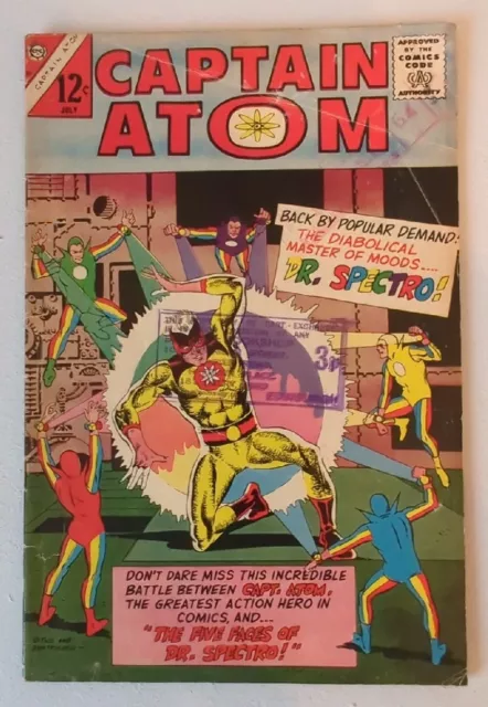 Captain Atom 81 FN Silver Age Steve Ditko!