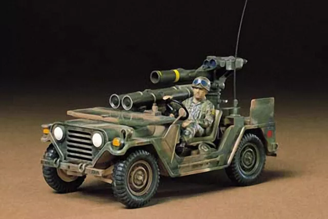 Tamiya Model kit 1/35 US M151A2 Jeep w/Tow Missile Launcher