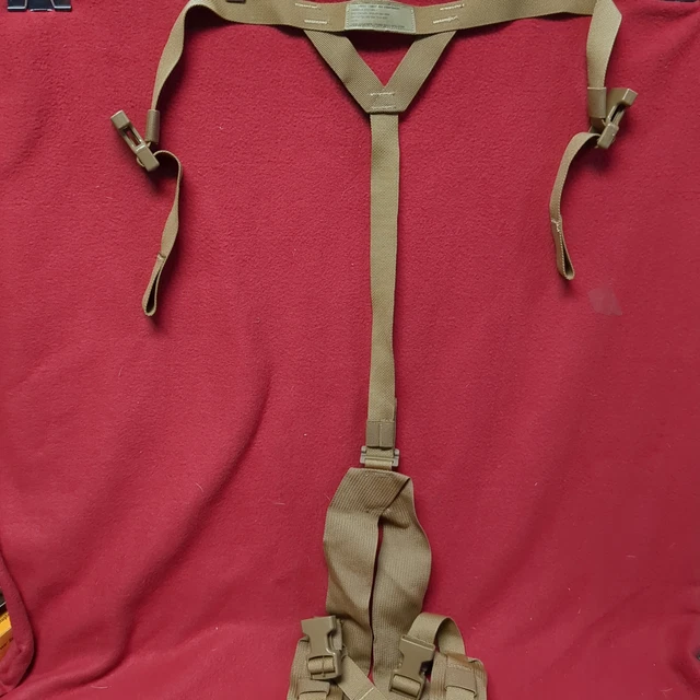 NOS Harness Tactical Assault Panel TAPS Chest Rig Coyote US Army Marine Corps (T