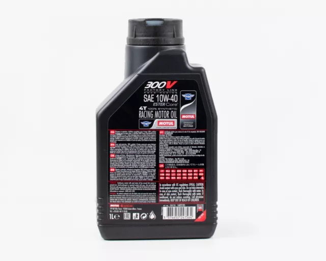 Huile Moteur MOTUL 300V 4T 10W40 1 Litre 2