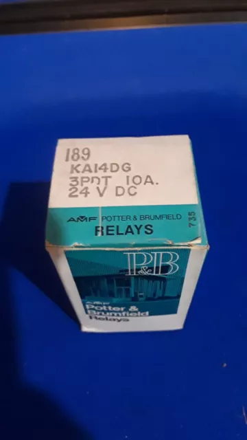 Amf Potter & Brumfield Krp14Dg Relay 3Pdt 10A 24 V Dc