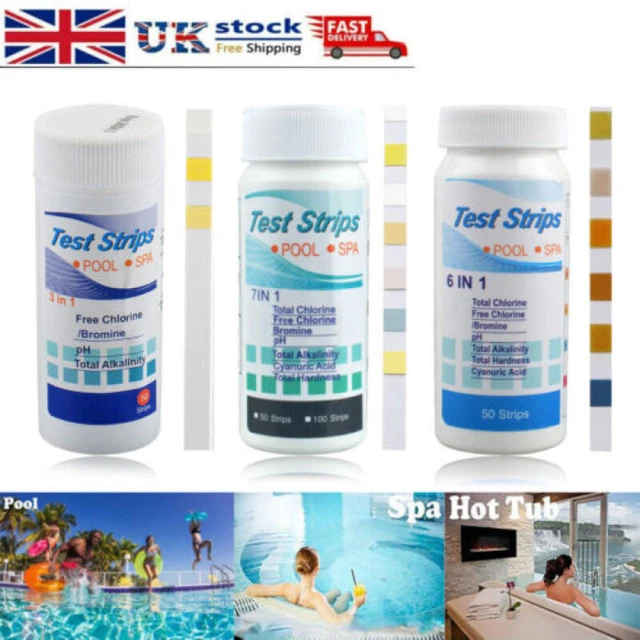200PCS CHLORINE DIP Test Strips Swimming Pool Water SPA Hot Tub PH