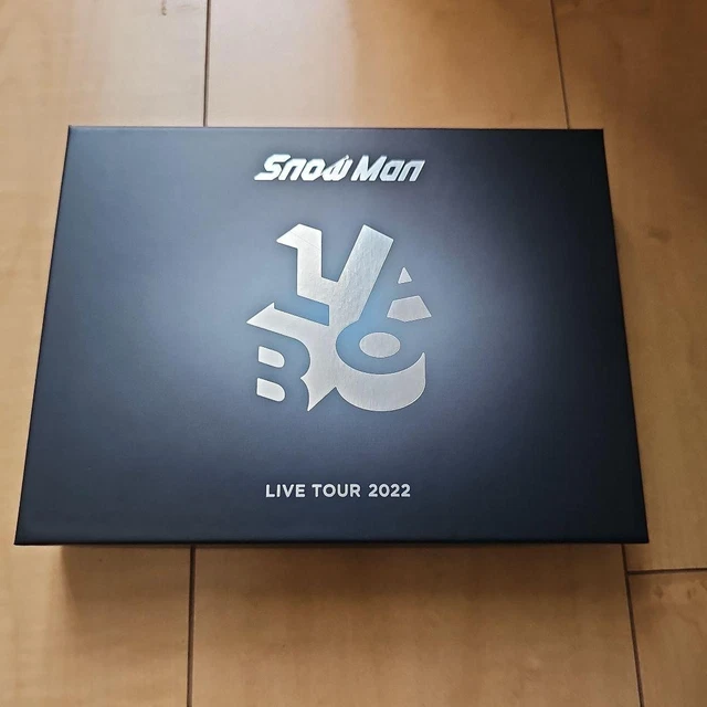 SNOW MAN LIVE TOUR 2022 Labo Blu-ray 3-Disc Set Japan $98.27
