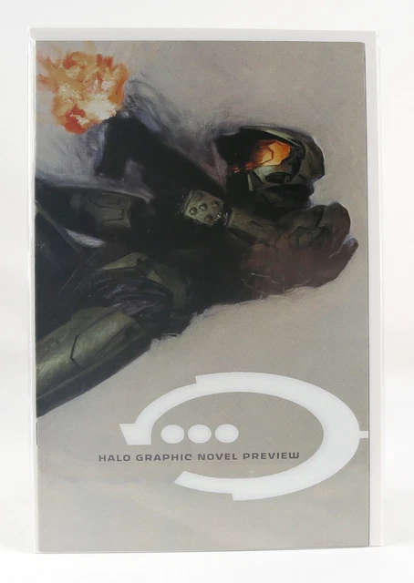 HALO Graphic Novel Preview 1st Master Chief Cortana Comic Marvel HIGH GRADE 2006