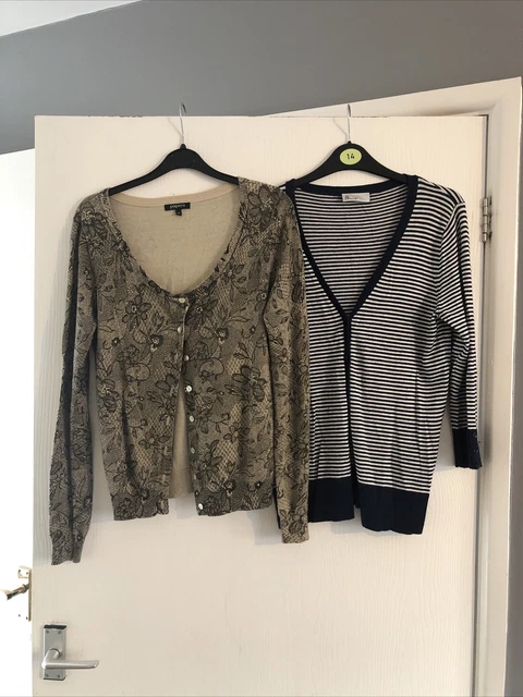 Ladies - Women’s - Clothes Bundle Size Uk 10 - Eur 38 - Mixed Cardigans Bundle