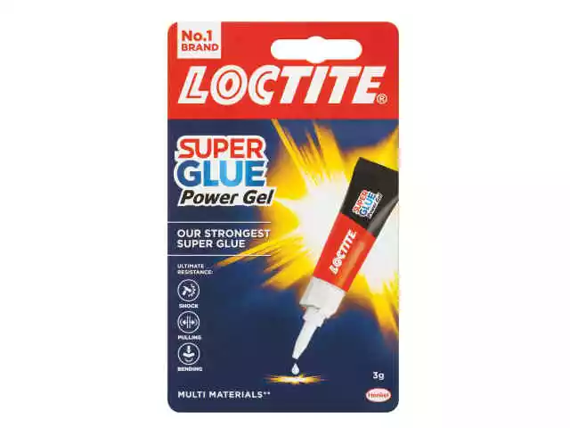 Loctite Super Glue - Puissance Flexible Gel - Adhésif - 3g Tube 6,12, 24 Pièces