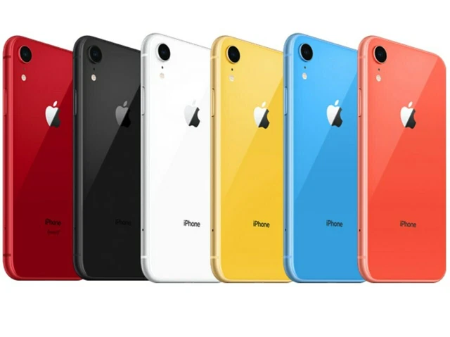 Apple iPhone XR  64GB, 128GB - Black Blue Red White - Unlocked - Good Condition