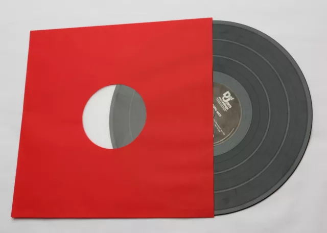 25 St Rojo LP Maxi Singles Papel Interior Fundas Forrado 80 Gr