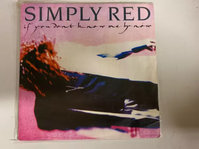 Ancien Disque Vinyle 45 Tour Simply Red