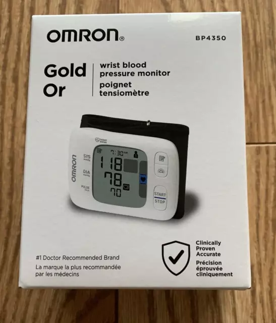Omron Gold (BP4350) Blood Pressure Monitor - Portable Wireless Wrist  Monitor 73796264352