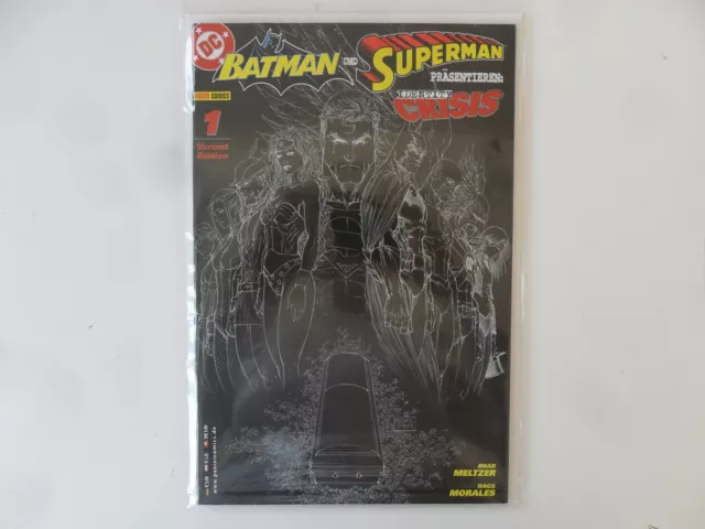 DC Panini Comics - Batman & Superman Indentity Crisis - Varint Edition - Z.: 0-1
