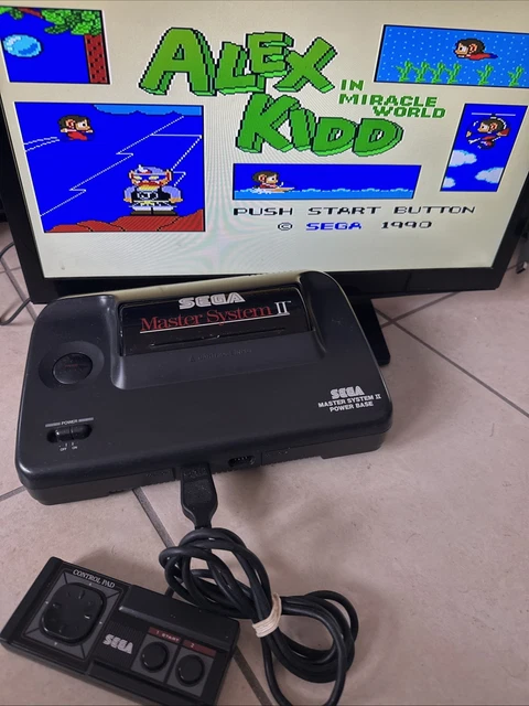 Console Sega Master System 2 - Avec Jeux Hang On & Safari Hunt - Sans Pistolet