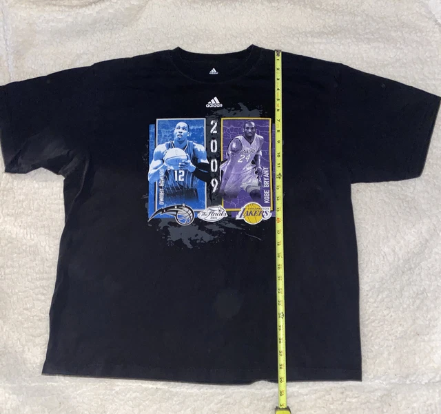 Adidas 2009 Kobe Bryant & Dwight Howard NBA FINALS T-Shirt XXL Adidas 2009 Kobe Bryant & Dwight Howard NBA FINALS T-Shirt XXL
