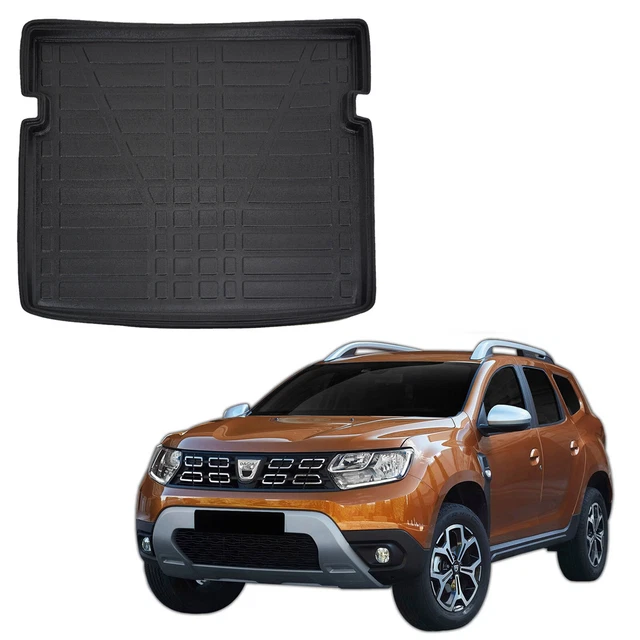 ELMASLINE 3D Tapis De Sol Et Tapis De Coffre Sur Mesure Pour Dacia Duster II 4x4 Dès 2018