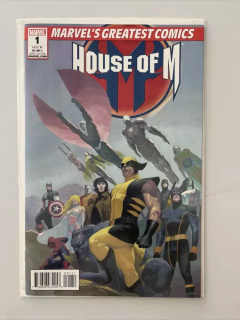 House of M #1 Comic Book  1st App Criti Noll disguised as Yellowjacket