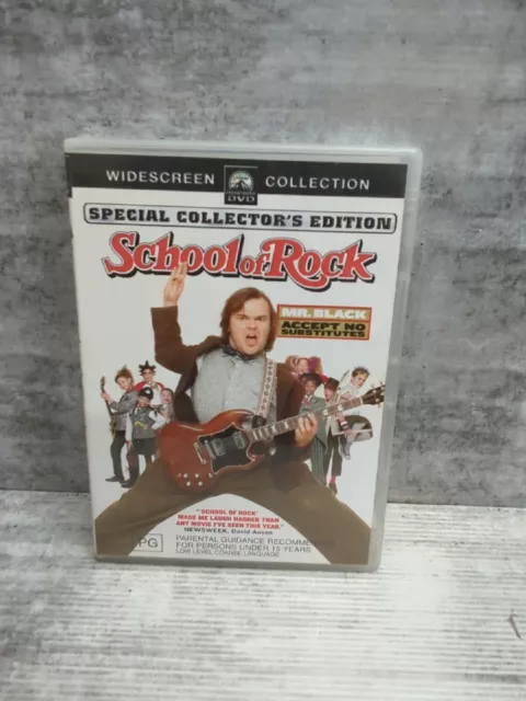 SCHOOL OF ROCK DVD Region 4 Pal Pre-Owned Ex-Rental Comedy Jack Black $2.99  - PicClick AU