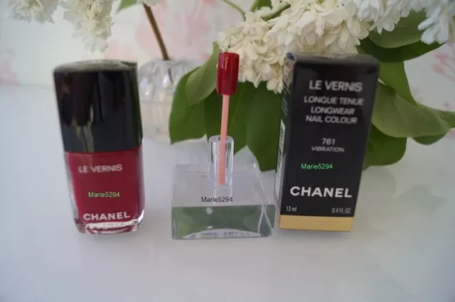 CHANEL  761  VIBRATION   Nail  Lacquer  Boîte Box NEUF/NEW