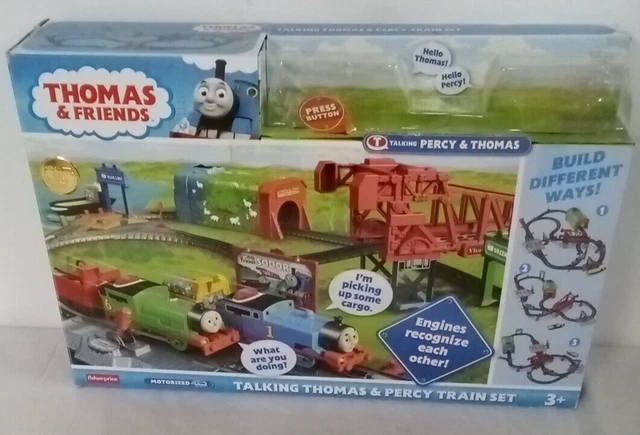 THOMAS & FRIENDS Talking Thomas and Percy Train Set (Incomplete but T&W ...