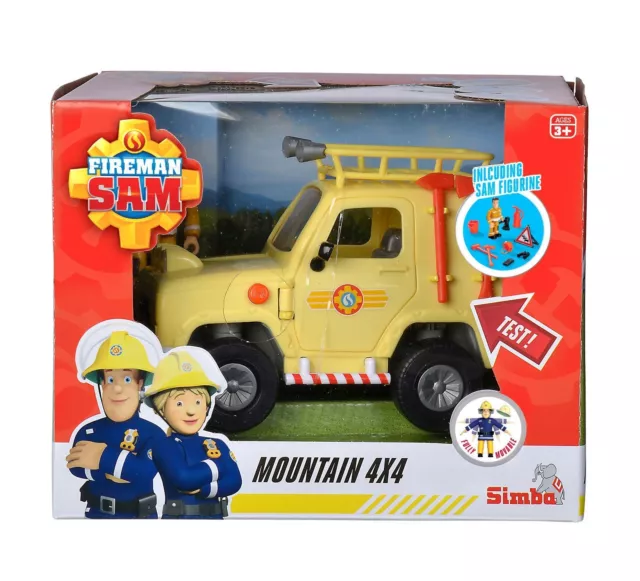 Sam 4x4 Geländewagen mit Figur | Spiel | Feuerwehrmann Sam | 109252511 | Deutsch