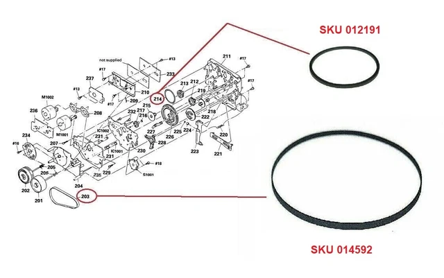 Cassette Player Parts & Comp., TV, Video & Audio Parts, TV