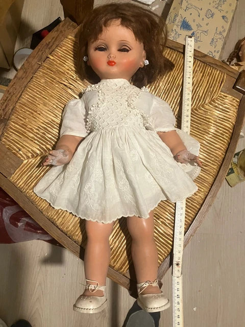 Ancienne Poupée Bella Noire 30 Cm - Fabrication Française - Année 1961 - Modèle B216