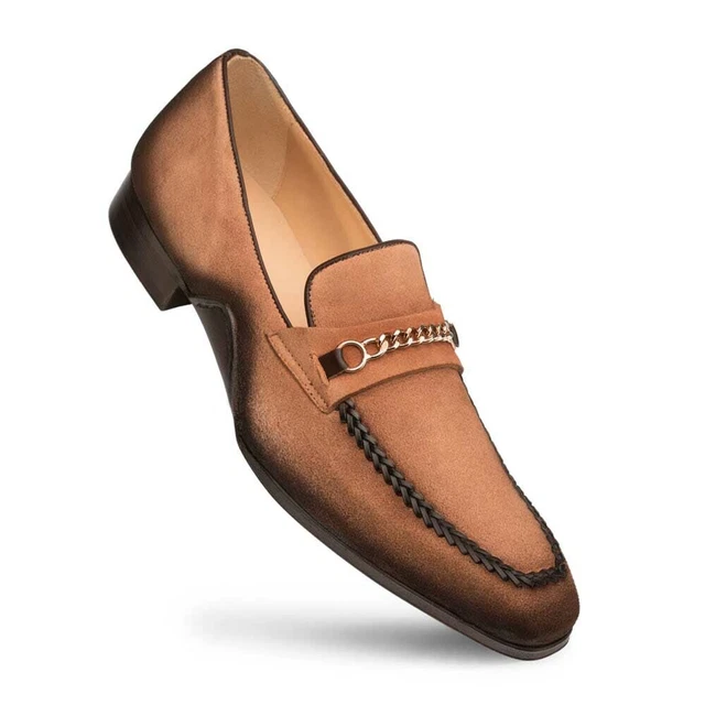 Mezlan Homme Sport Antique Daim Mocassins (11.5, M)