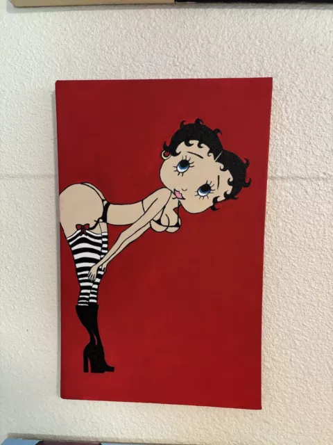 BETTY BOOP painting