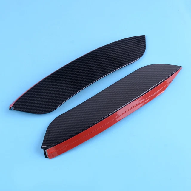 CARBON FIBER FRONT Bumper Fins Spoiler Canards Refit Kit For Benz W177