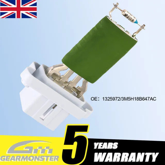 FOR FORD FIESTA MK6 Heater Blower Fan Resistor 1325972 Resister 2002