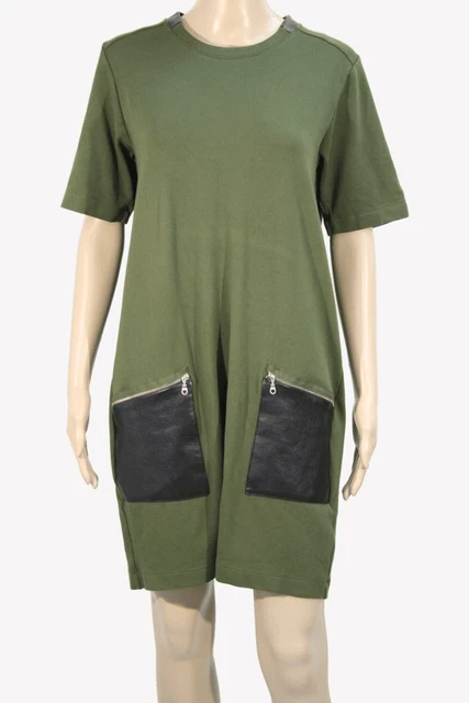 Whistles Robe Femmes Gr. 38 (Royaume-Uni 12) Vert Robe Shiftkleid Robe