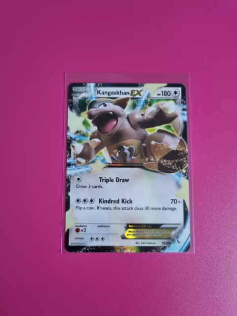 Pokemon Kangaskhan EX XY Flashfire 78/106 fast neuwertig