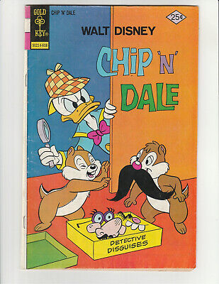 Walt Disney Chip 'N' Dale #41 (1976) Gold Key Donald Duck (5.0) Very-Good/Fine
