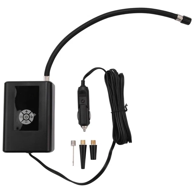 Rechargeable Air Pump Tire Inflator Wired Type Portable Compressor Digital  X7N3