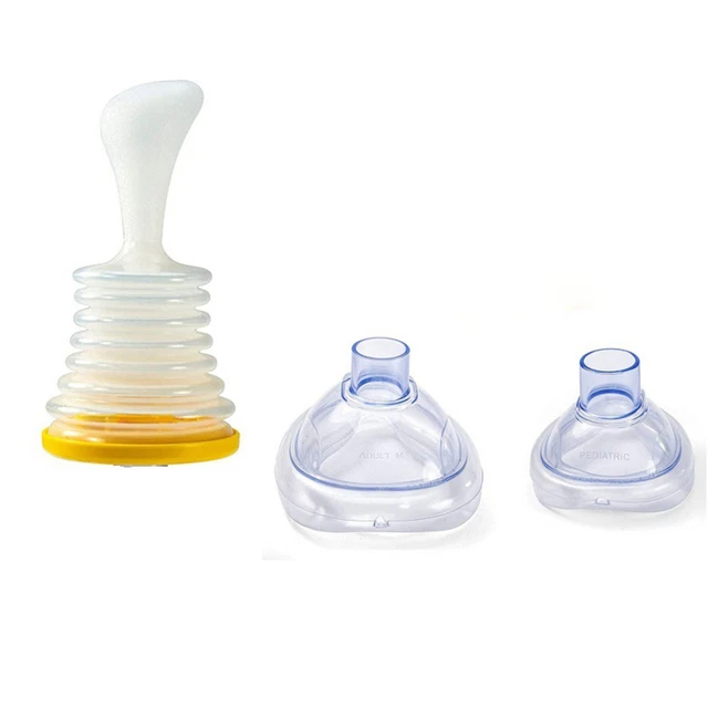 First Aid Kit Suffocation Emergency Rescue Breathing Mask Breathing Trainer