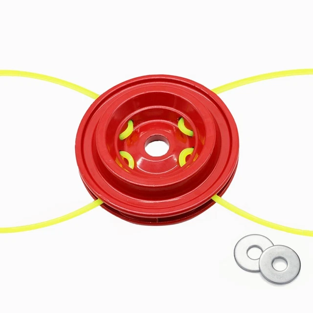 ALUMINUM UNIVERSAL TRIMMER Head Replacement Brush Cutter Weedeater w/ 4