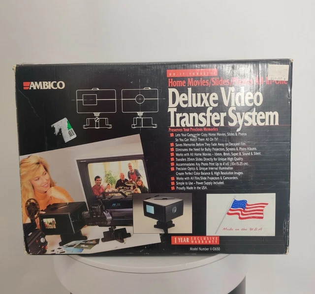AMBICO Deluxe Video Transfer System All-in-One MODEL V-0650 DIY