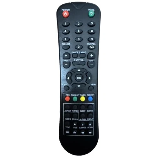Télécommande De Remplacement Pour TV Continental Edison CELED50SGUHD24B6 (modèle LE-50VA1) - Compatible